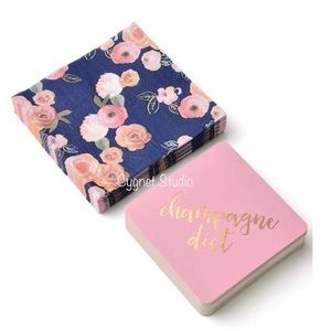 Mara-Mi Pretty Sweet Floral Napkins and Coaster Set